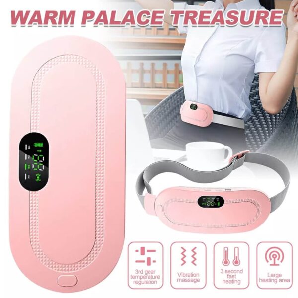 Period Cramp Relief Heater & Massager Belt | Electric Belt Massage for Women and Girls - Image 4