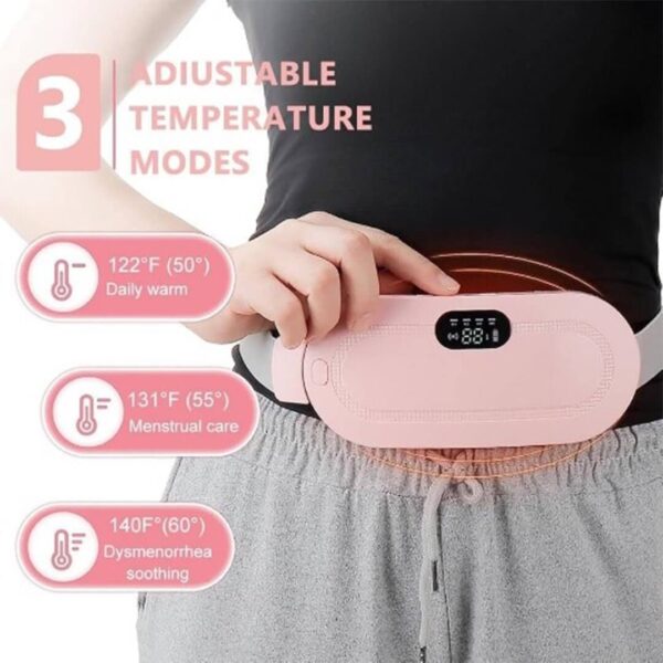 Period Cramp Relief Heater & Massager Belt | Electric Belt Massage for Women and Girls - Image 5