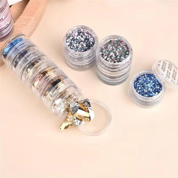 Transparent Co joined Round Jewelry Makeup Storage Box Container | Bracelet, Earring Round Plastic Organizer - Image 5