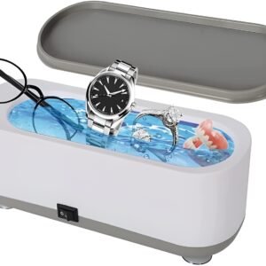 Ultrasonic Cleaner Jewelry Watch Eye Glasses Ring Makeup Brush Cleaning Machine (Random color)