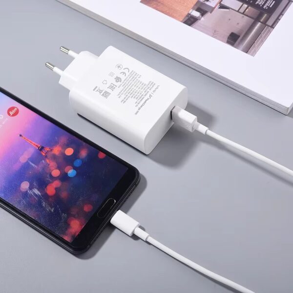 VIVO 66W Super Fast Charger flash,VOC,Super fast,Quick and Fast Charging Travel Adapter