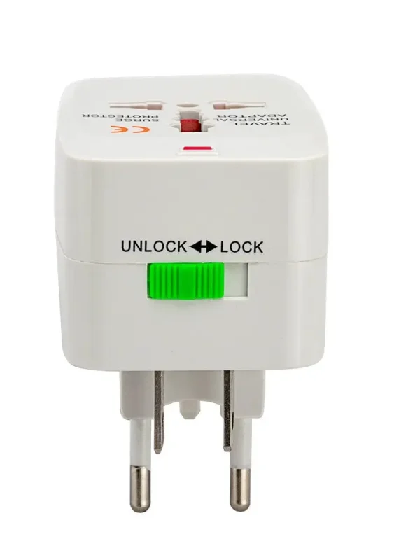 USB universal Travel Adapter Protector With 2 USB Charger - Image 15