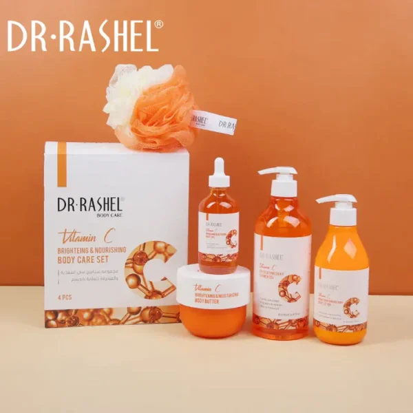 Dr.Rashel Vitamin C Brightening & Nourishing 4-Pieces Body Care Set Gift Box Body care set - Image 5