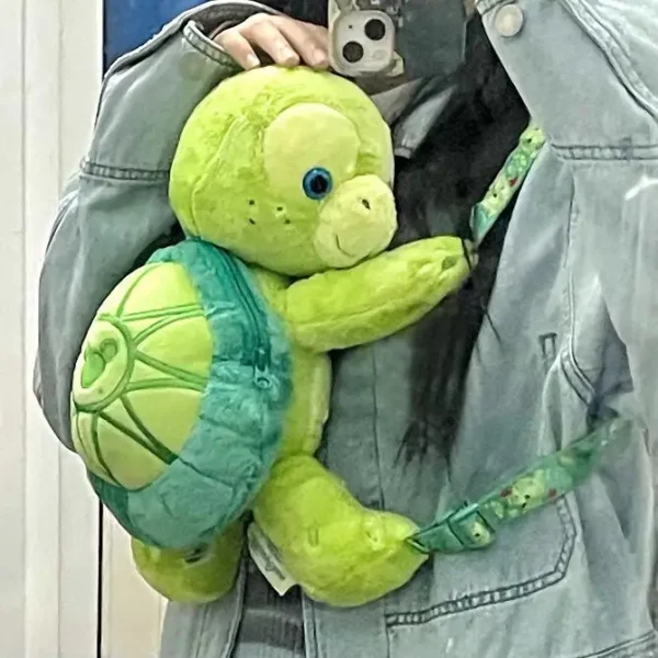 Baby Sea tortoise Turtle Stuffed Animal Super Soft Cute Plush Children's Doll Kindergarten Backpack | Bag for Kids - 30cm