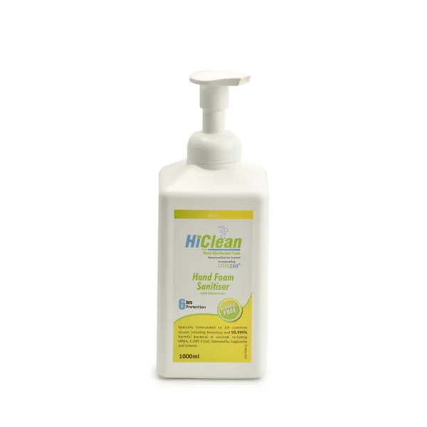 HiClean Hand Foam Sanitizer (Lemon) - 1000 ML