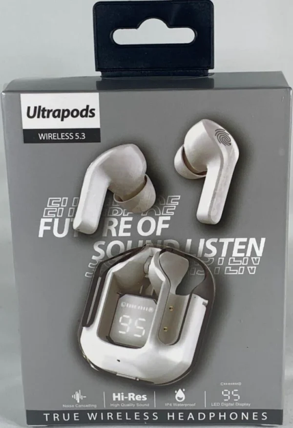 Ultrapods Pro Tws Bluetooth Earbuds Wireless Headphones | Ear Buds For Men & Women (Random color)