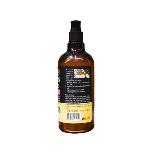 KERATIN SHAMPOO (500ML)  Hair Treatment - Image 2