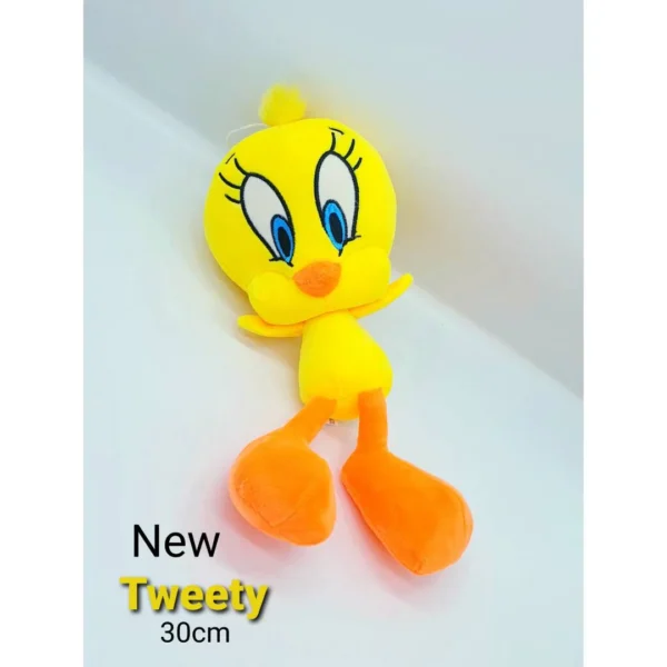 Cute Soft Tweety Bird Plushie's Stuffed Sitting toy. Best gift for your kids. Living room decorations - 30cm