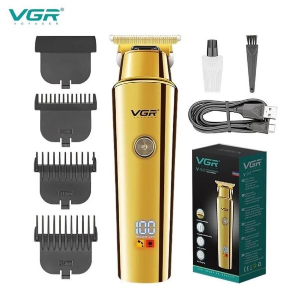 VGR V-947 Cord Cordless Hair Clipper and Beard Trimmer for Men - Image 8