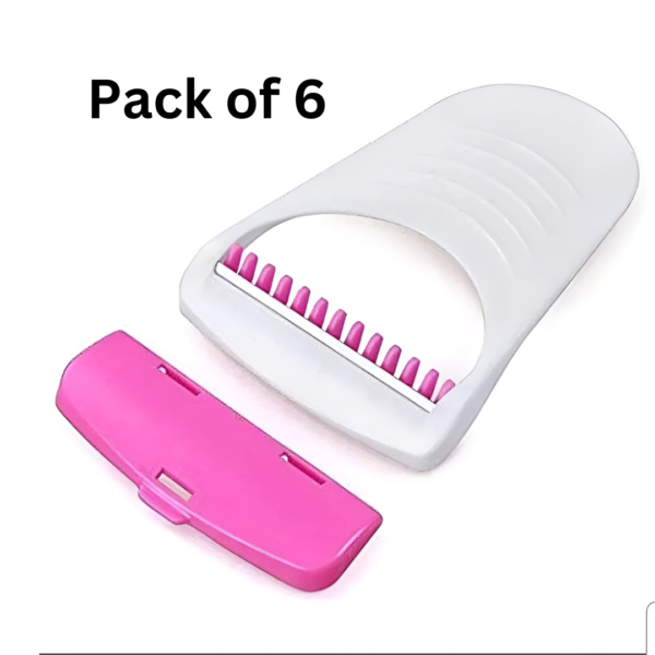 Pack of 6 / 12 - Safety Hair Shaving Razors designed for girls & women - Image 3