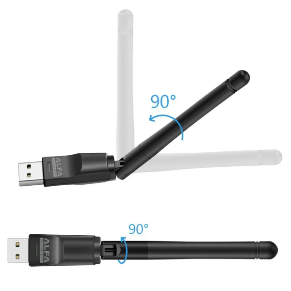 Alfa Wifi Usb W114 3dbi Rtl 8188 Antenna Adopter - Image 7