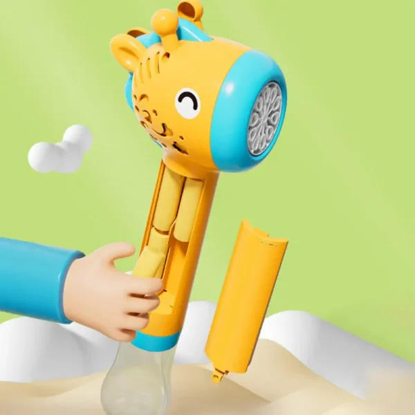 Giraffe Bubble Gun Toy For Kids - Colorful And Fun Bubble Maker (random color) - Image 4