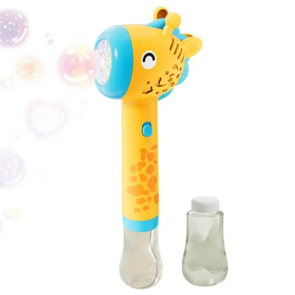 Giraffe Bubble Gun Toy For Kids - Colorful And Fun Bubble Maker (random color) - Image 7