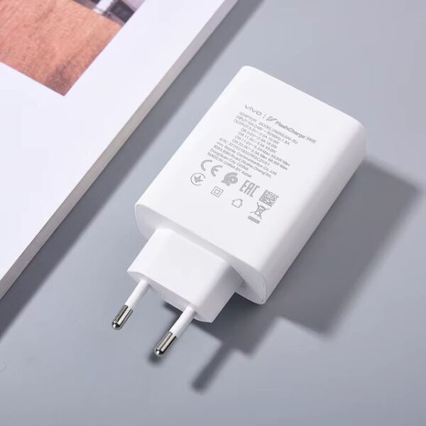 VIVO 66W Super Fast Charger flash,VOC,Super fast,Quick and Fast Charging Travel Adapter - Image 2