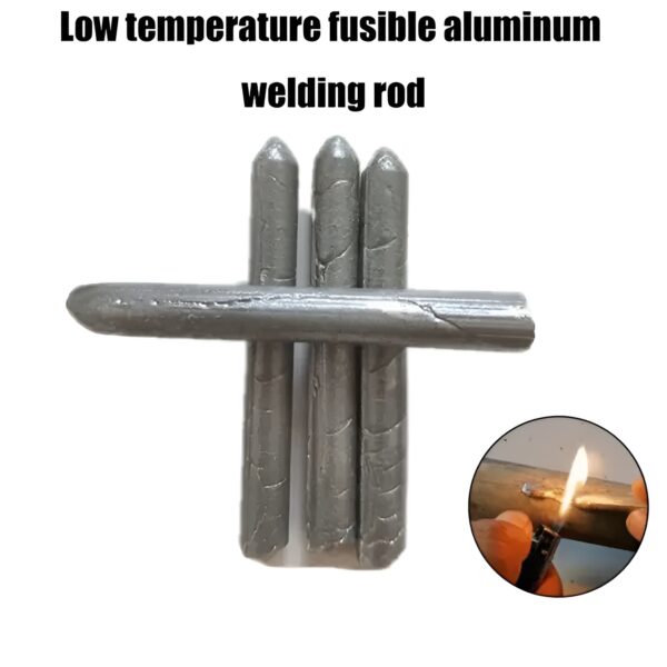 3 Pcs Stick - Low Temperature Universal Welding Rod, Easy Welding Electrode Aluminum Rod