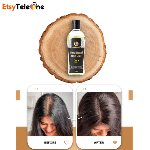 Ultra Blend Hair Diet Oil for the repair of hair growth & Hair loss - 200ml - Image 2