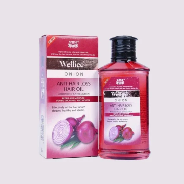 Wellice Onion Anti Hair Loss Oil - 150ml - Image 7