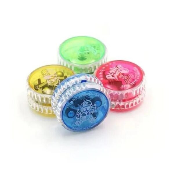 Pack of 12 Led Toys Yo yo Sport Toys Yo Yo Flashing Plastic for Kids - Image 9