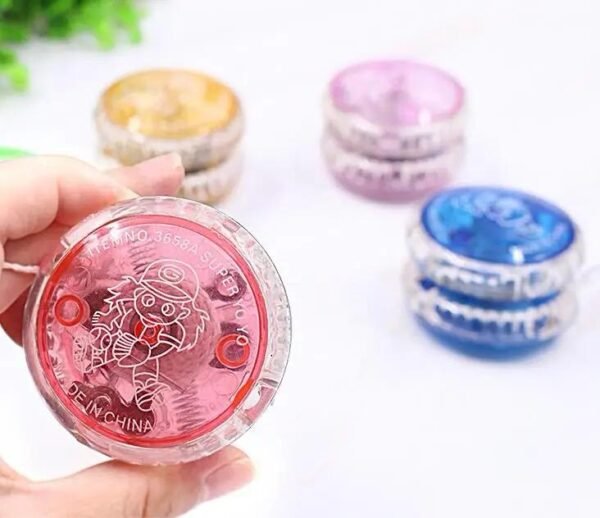 Pack of 12 Led Toys Yo yo Sport Toys Yo Yo Flashing Plastic for Kids - Image 5