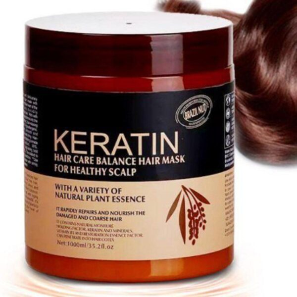 Brazil Nut Keratin Hair Mask | Hair Straightener, Hair Nourishment 1000ml