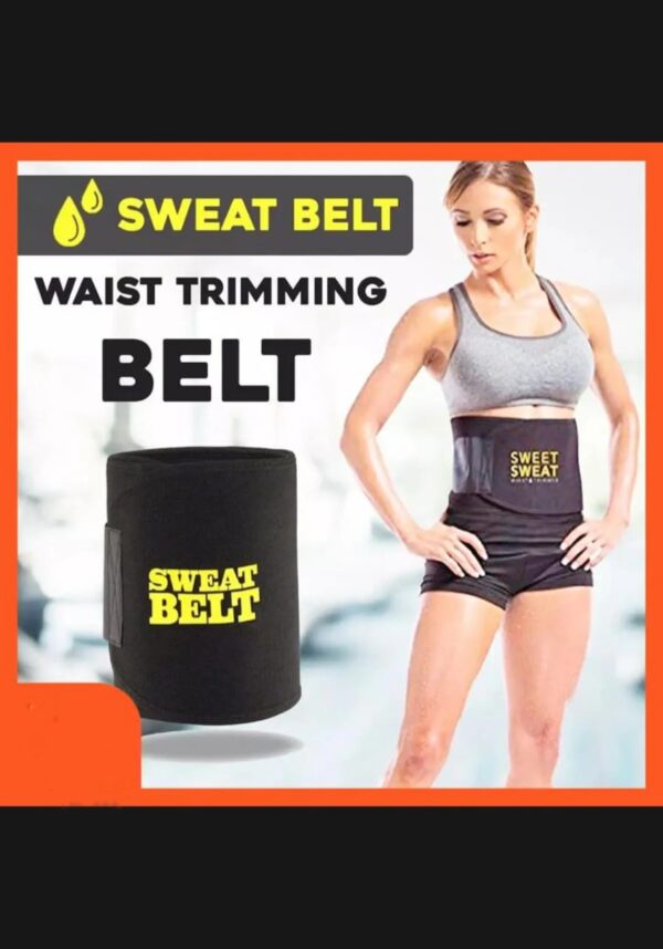 Sweet sweat Belt for Weight Loss Slimming Trimming Waist Trainer Fitness Belt for men and women - Image 8