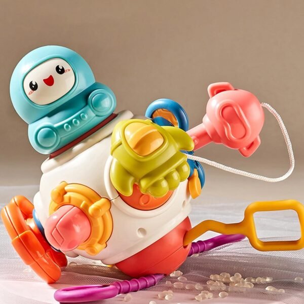 8 in 1 Multi functional Busy Activity Toy | Infant Montessori Activities Busy Board Cubes,Baby Educational Learning Toys for 6-18 Months Boys & Girls, Airplane Car Travel Toys for Kids Gifts - Image 9