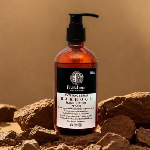 Set Of 5 Hand + Body Wash - 250 ML Bakhoor, Oud, Amberwood, Sandalwood, and Green Apple. - Image 3