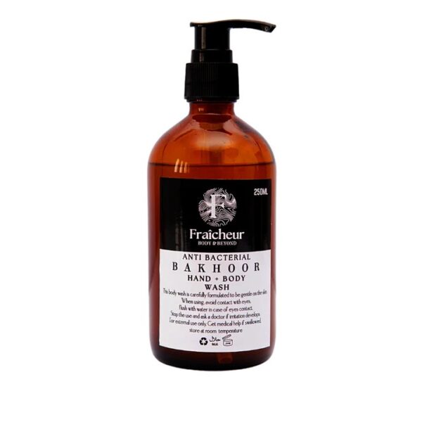 BAKHOOR HAND + BODY WASH - 250 ML - Image 2