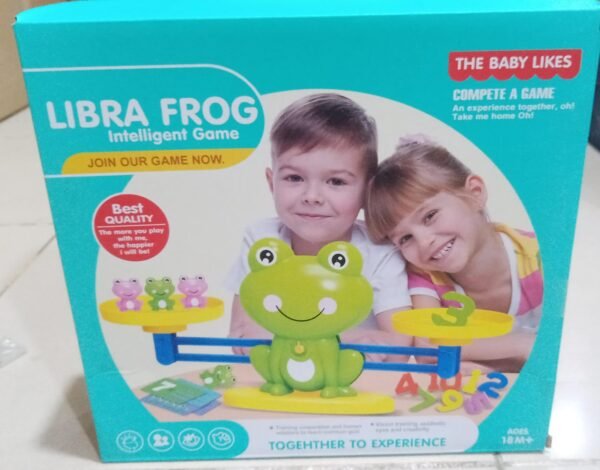 Frog Balancing Weight Machine with Mental Math Kit | Cool Math Games,Fun Interactive Children's Birthday Gifts, STEM Learning Education Kids Preschool Toys for Boys Girls - Image 2
