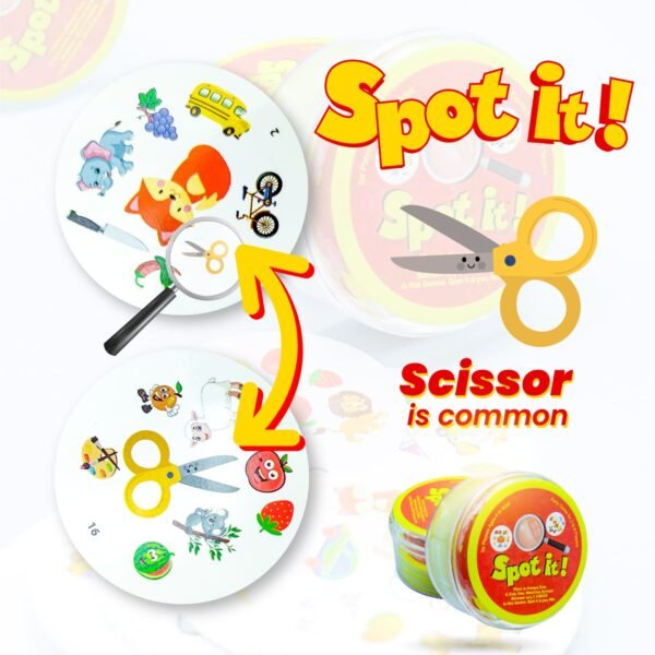 Spot it! Active Play Family Game 46 Cards | Multiplayer Indoor Cards game for kids, Men and women Fun Games - Image 9