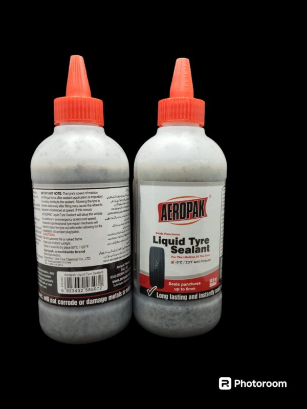 300ml Safe Aeropak Liquid Tyre Sealant Scooter Motorcycle Emergency Tyre Repair - Image 11