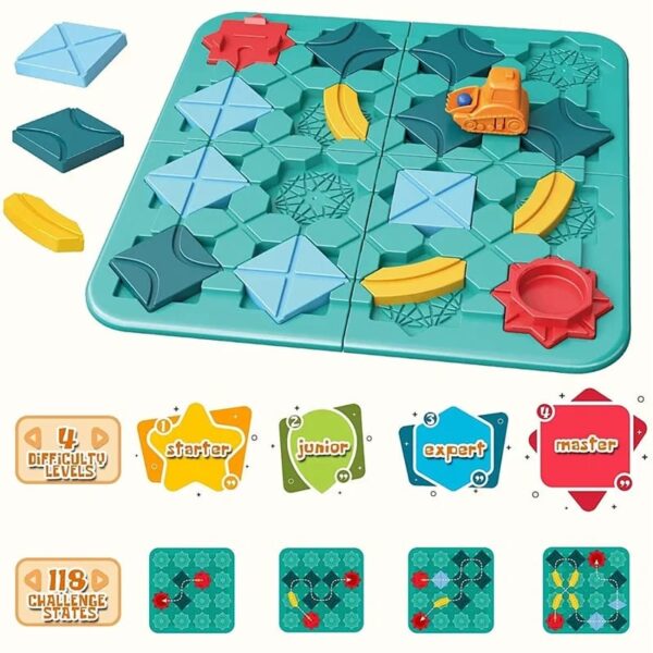 Road Builder 118 Challenges Orbit Maze Puzzle Kit - Image 3