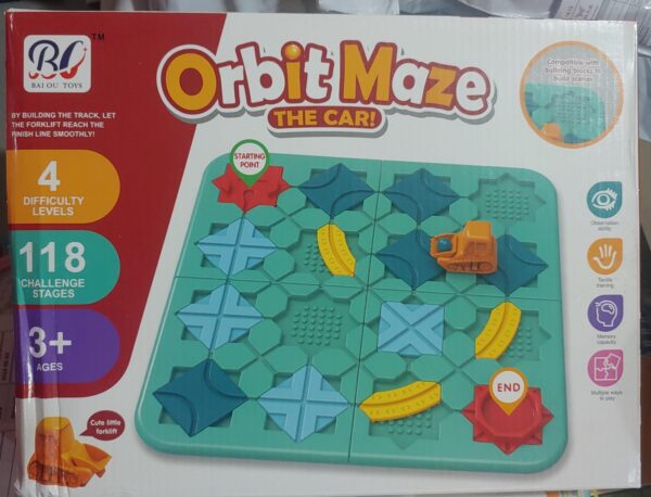 Road Builder 118 Challenges Orbit Maze Puzzle Kit - Image 7