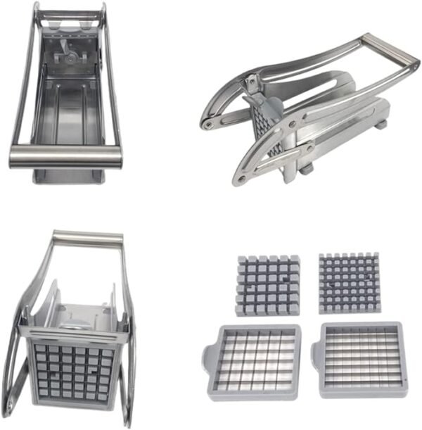 Stainless Steel Potato Chipper French Fries Cutting Machine for Carrot Cucumber Slicer Cutter Shredder - Image 5