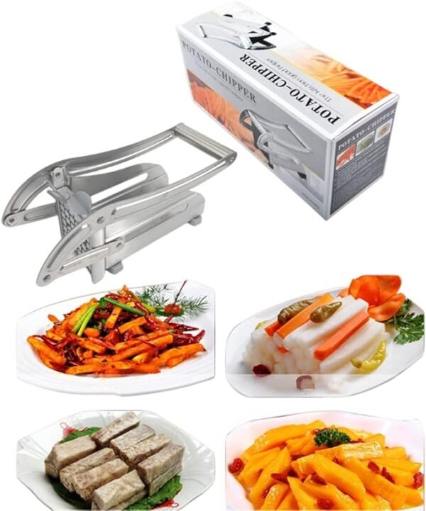 Stainless Steel Potato Chipper French Fries Cutting Machine for Carrot Cucumber Slicer Cutter Shredder - Image 7
