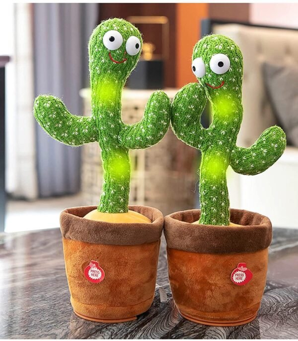 Rechargeable Dancing Cactus Toy (Without Box) - Image 3
