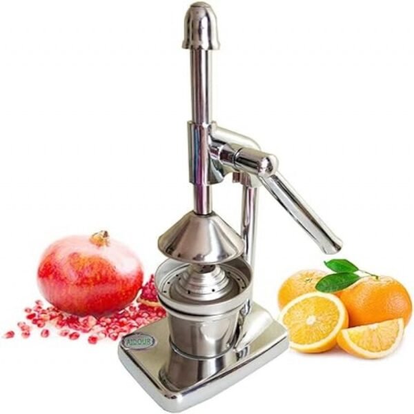 Manual Juicer, Hand Press Citrus Presser with Stainless Steel Cup, Portable Countertop Juice Squeezer for Lemon (Random color) - Image 9