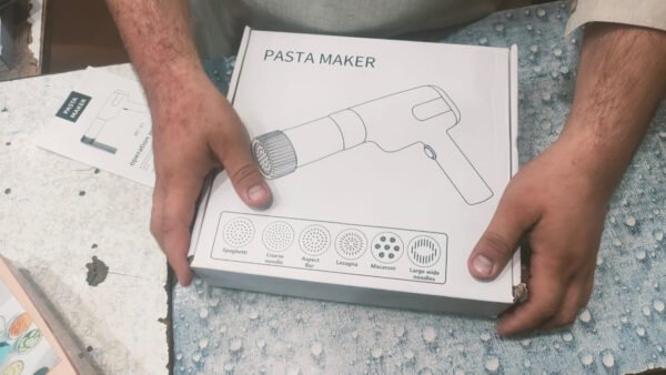 Household Electric Cordless Pasta Maker | Household Noodle Maker Pasta Maker Machine Portable | Automatic Pasta Maker (Random color) - Image 5
