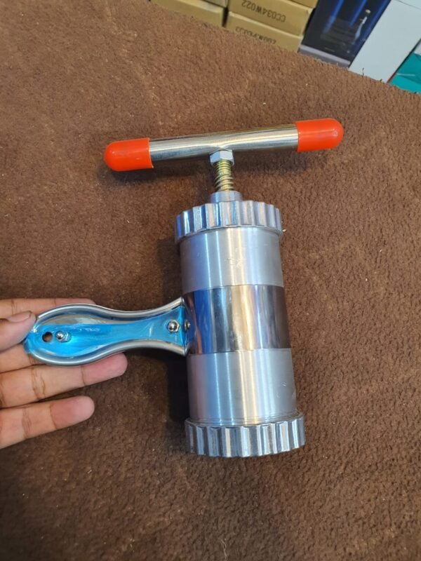 Stainless Steel pasta Maker / Sancha Machine Indian Snacks / Murukku Maker / Noodle Maker (Random color) - Image 2