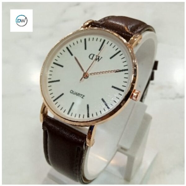 (without box ) DW Quartz High Quality Men Luxury simple Watch - Image 3