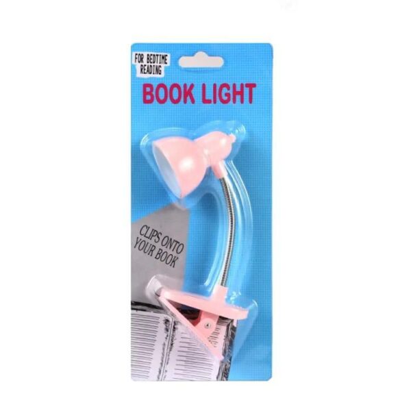 1Pc Mini Led Clamp Reading Lamp Night Lights (Random color) - Image 3