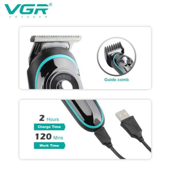 VGR Precision T-Blade Trimmer - V-075 - Image 2