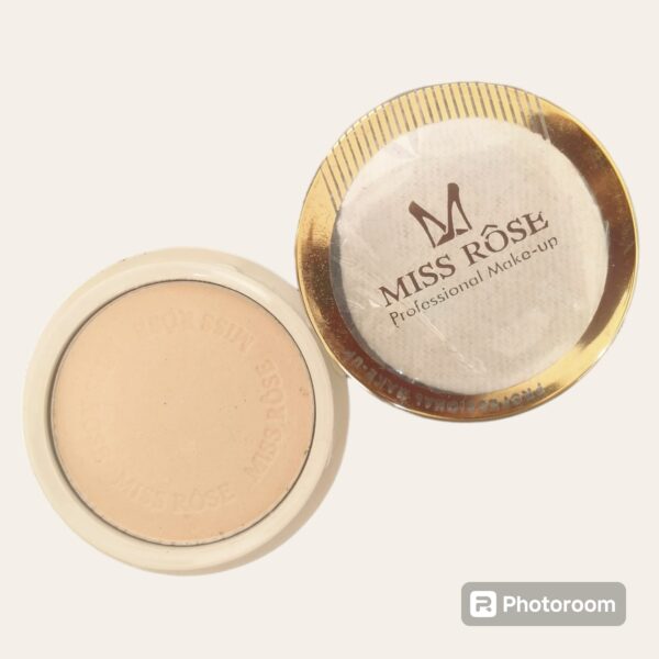 (Natural Beige.) Miss Rose Professional Makeup  TWIN CAKE Powder  SPF 25