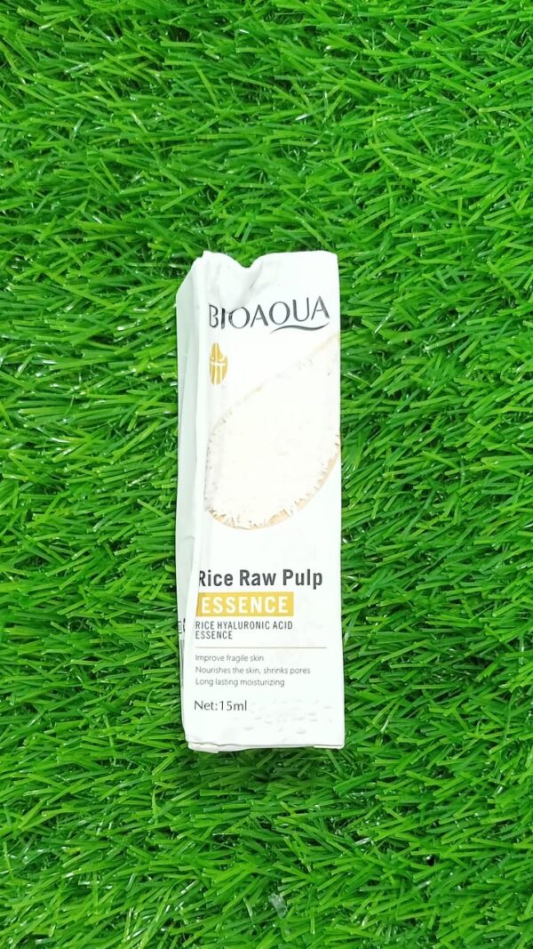 BIOAOUA Hyaluronic Acid Rice Raw Pulp Essence Face Serum 15ml - Image 2