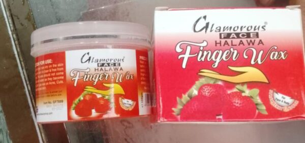 (honey)  Glamorous Face Halawa Finger Wax 150 Gm - Image 3