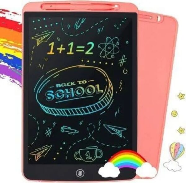 (12 inch multi color) LCD Writing Tablet Electronic Slate Learning Toys And Gadgets For kids - Image 2