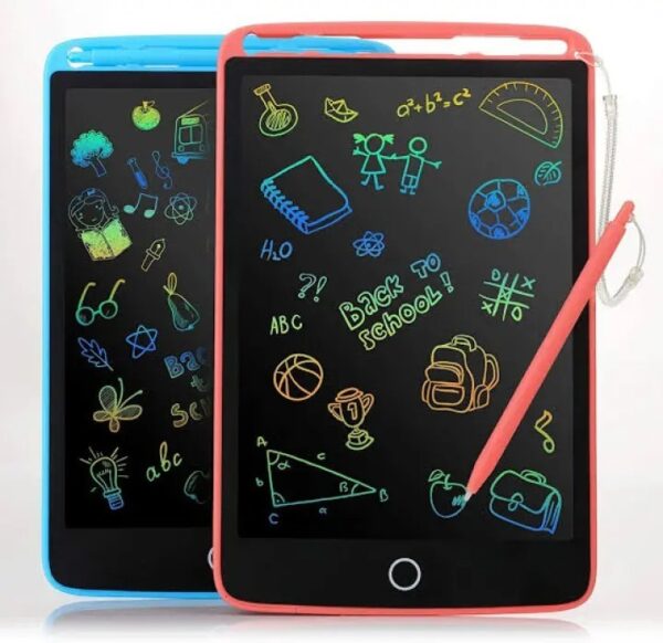 (12 inch multi color) LCD Writing Tablet Electronic Slate Learning Toys And Gadgets For kids - Image 3