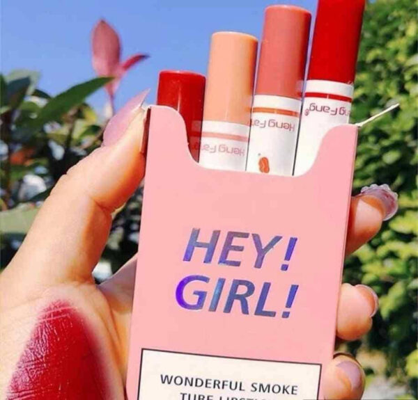 Hey Girl Pack of 4 Smoke Lipstick - Image 3