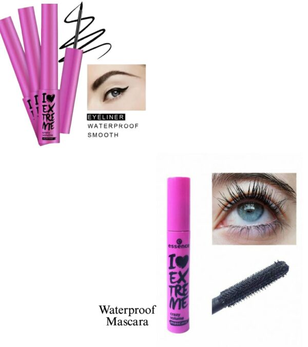 ( Pack of 2 ) Waterproof Mascara & Liner Deal,