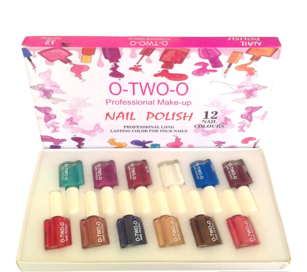 (Pack of 12) O-TWO-O Professional Makeup  Nail Polish  ( Permanent ) - Image 3